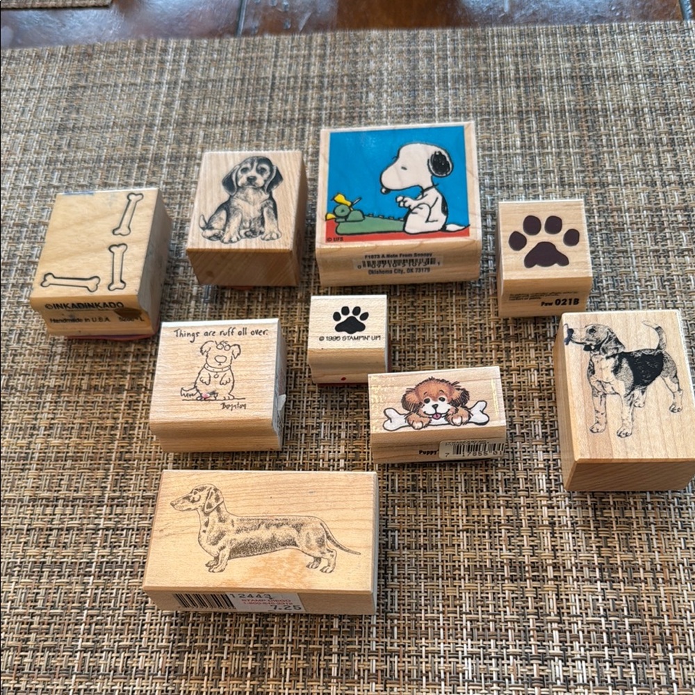 Dog Stamp Set -